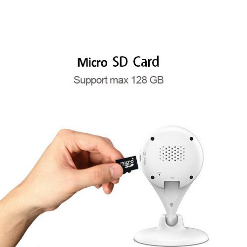 MADETEC IP Security Camera, 720 HD Wireless Wifi-Home Video Monitoring Surveillance Camera with Built-in Speaker