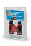 Sunoculars Mini (Red) with 6x the magnification of Eclipse Glasses