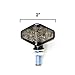 Krator Mini Custom LED Turn Signal Indicator Lights Lamp For Honda Helix Ruckus Reflex Elite Silver Wing
