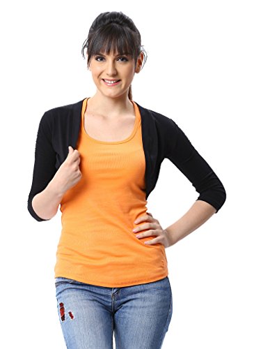 Espresso Women's Shrug - X-Large,  Black