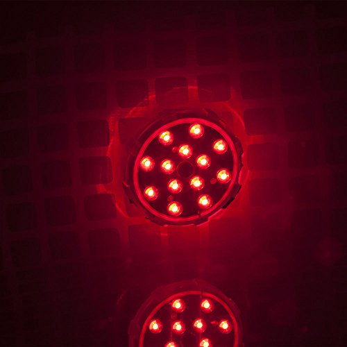 Game Pool Lights - 12 Colors 4 Modes, Easily Installable, Remote Controlled, Uses 3 AAA Batteries, for Above Ground Pools