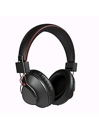 YIHUNION   Auriculares Bluetooth con micrófono y control de volumen, auriculares inalámbricos y con cable para PC, teléfonos móviles, televisores y iPad