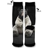 Fashion Travel Breathable Socks Bear Funny 4k Ultra