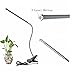 Gregarder Grow Lamp Clip Desk Lamps Dimmable 3 Level Led,360 Degree Flexible Gooseneck Growing Lights for Indoor Plants Hydroponic