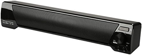 TOMROAD Bluetooth Speaker 10W Soundbar Wireless Stereo Loudspeaker Subwoof Sound bar Support TF Card FM Radio AUX MIC Handsfree for Computer PC Phone TV