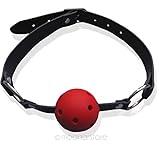 EtigerĀ® PU Leather Band Ball Mouth Gag Oral Fixation stuffed Adult Flirting 1PCS 2014