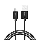 AUKEY Micro USB Cable, Quick Charge& Sync and Charging (6.6ft) for Samsung, Nexus, LG, HTC, and More