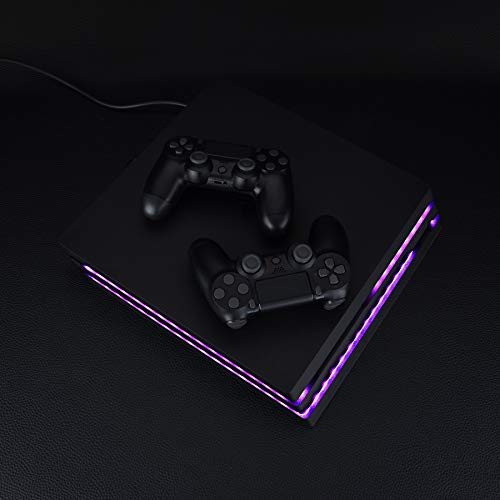 eXtremeRate RGB LED Light Strip for PS4 Pro Console, 7 Colors 29