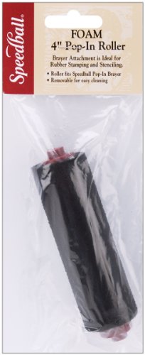 Speedball 4-Inch Foam Pop-In Replacement Roller