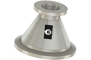 BROWNIAN MOTION TECHNOLOGY Conical Reducer with ISO-KF Flange KF16 KF25 KF40 KF50 (KF40 to KF16)
