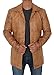 Men's Leather Jacket Brown - Real Lambskin Leather Coat Men