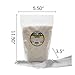 Grain Brain Organic Medium Shredded Coconut (2 lb) Unsweetened, Sulfate free, Gluten Free, Packaged in Resealable pouch bags For Your convenience.