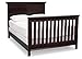 Serta Fairmount 4-in-1 Convertible Baby Crib, Dark Chocolate