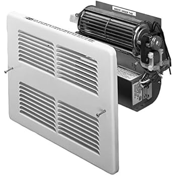 King Electric WHF2420I-W WHF Wall Heater 240V 2000-1000W White Interior and Grill