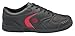 BSI Men's 550 Bowling Shoe, Black/Red, Size 10.5