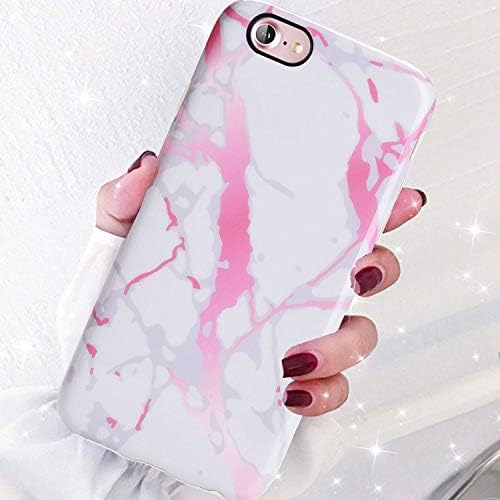 DICHEER iPhone 7 Case,iPhone 8 Case iPhone SE Case 2020,Rose Floral for Women Girls Slim Fit Thin Clear Bumper Glossy TPU Soft Rubber Silicon Case Protective Phone Case for iPhone 7 iPhone 8 iPhone SE
