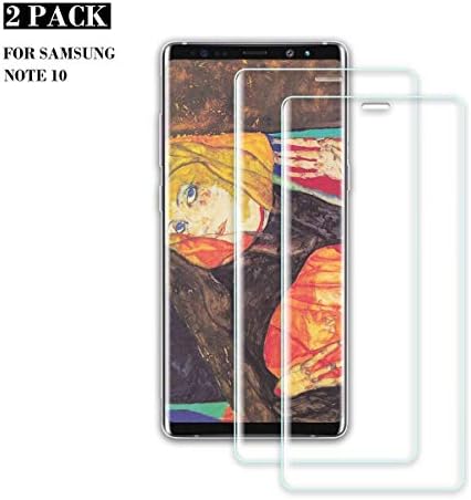 ZOLMAG Galaxy Note 9 Screen Protector, [2 Pack] HD Clear for Galaxy Note 9 Tempered Glass Screen Protector, Bubble Free, Anti-Fingerprint, Crystal Clear 9H Hardness Protector Film