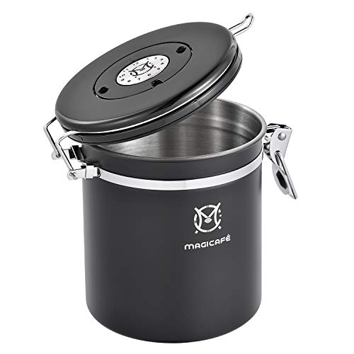 Magicafé Airtight Coffee Container Canister Co2 Valve Airscape Coffee
