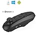IVSO VR Remote Control - Bluetooth Gamepad Remote Controller for Samsung Gear VR, Phones, Tablets, PC-Easy control for Selfie, Video, Music, Mouse, Ebook, Game and VR-10M Serviceable Rang (Black)