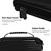 Carrying Case for Nintendo Switch Lite, Y Team Switch Lite Case with 10 Game Cartridge Storage Holders and 1 Tempered Screen Protector for Nintendo Switch Lite Console and Accessories (Black)thumb 3
