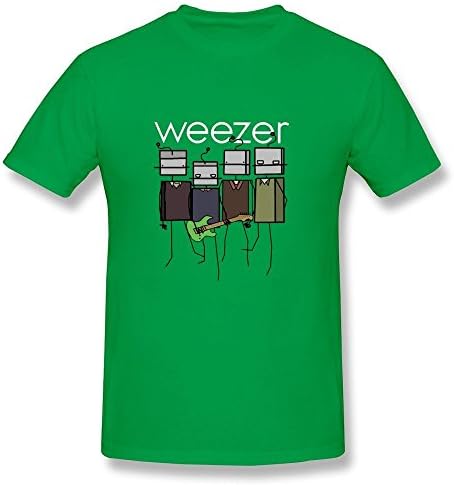 RILI Men's Weezer T-shirt Size L ForestGreen
