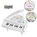 Toy Piano Electronic Piano Keyboard, Fajiabao 14 Keys Music Toy Keyboard Toy Set with Beautiful Light Gift for Children Kids Girls Boys Early Learning