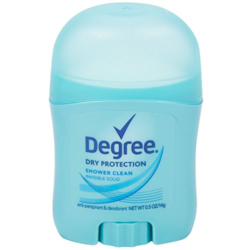 Degree Dry Protection Invisible Solid Antiperspirant Deodorant, Shower Clean, 0.5 Ounce (Pack of 18)