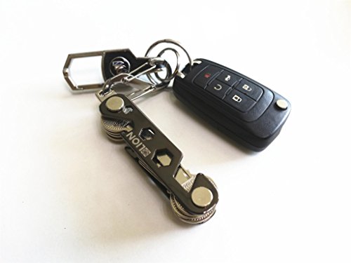 compact pocket key holder organizer with built in tools Phone stand bottle opener gift box