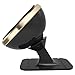 Magnetic Cell Phone Holder, Baseus 360 Degree Rotatable Car Mount Holder Phone Vehicle Mount for iPhone 7 Plus SE 6s Plus, Samsung Galaxy S7 S6 Edge+, LG etc smart Phone Universal（GOLD）