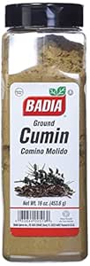Badia Spices inc Spice, Cumin Seed Ground, 16-Ounce, Yellow Multi (087881)