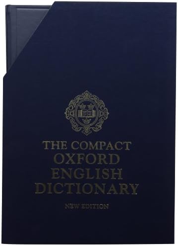 The Compact Edition of the Oxford English Dictionary (2 Volume Set
