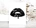 Glam Wall Art Poster Print on Fine Art Paper- Vinyl Kiss Lips COCO CHANEL, Shoes, Book, Handbag Vogue - Famous Fashion Quote - Black Color- 679 610 size 8