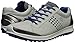 ECCO Men's Biom Hybrid 2 Hydromax Golf Shoe, Concrete/Royal, 9-9.5