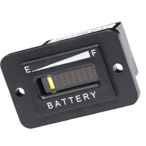 Elektriciteitsmeter Batterij Indicator Capaciteit Tester Meter Tester Checker voor 48V lood-zuur Batterij Motorfiets…