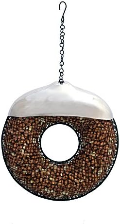 Westland Horticulture Natures Feast Royal Donut Peanut Feeder (One Size) (Black)