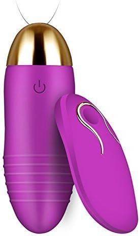 JIAFENG 10 Speed Vibrating Egg, Silicone Bullet Egg with Wireless Remote for Women