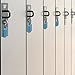 Puroma 2 Pack Combination Lock 4 Digit Padlock for School Gym Sports Locker, Fence, Toolbox, Case, Hasp Storage (Blue Code Side Window)