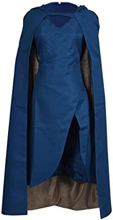 YBKJ Game of Thrones Dress Cosplay Costume Womens Top Design Cloak (Small)