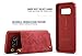 Samsung Galaxy S8 Plus Card Holder Case, Galaxy S8 Plus Wallet Case Spaysi(TM) Slim, Galaxy S8 Plus Folio Leather case 2017, Gift Box, for Galaxy 8 Plus (Red)