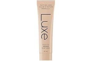 Luxe Color Changing Foundation for Women – Instantly Adapts to Your Skin Tone – Buildable Light-to-Medium Coverage – 12-Hour 