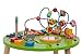 Wooden Activity Table for Toddlers | Multi-Purpose Children's Educational Learning Play Toy Set | Playset Easel with Bead Maze, Shape Block Puzzle for 2 Year Old Boy and Girls | ED435