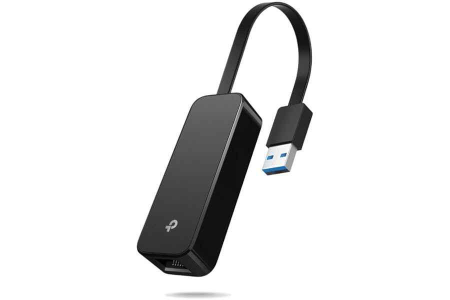 TP-Link USB to Ethernet Adapter (UE306), Supports Nintendo Switch, 1Gbps Gigabit RJ45 to USB 3.0 Network Adapter, Foldable &