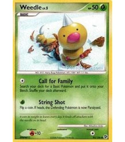 Pokemon - Weedle (5/108) - XY Evolutions