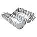 BBQ Dragon Rolling Grill Basket for Vegetables, The ONLY Vegetable Grilling Basket That Rolls to Turn Kabobs, Veggies and Shrimps on Your BBQ Grill - Grilling Accessories from primary