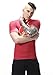 Red Plume Men's Compression T-shirt ,Sports Jogging Fitness Red Flash Man Shirt (XL)