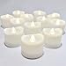 LED Lytes Flameless Candles, Set of 12 Battery Operated Tea Lights with 6 Hour Timer and Warm White Flame
