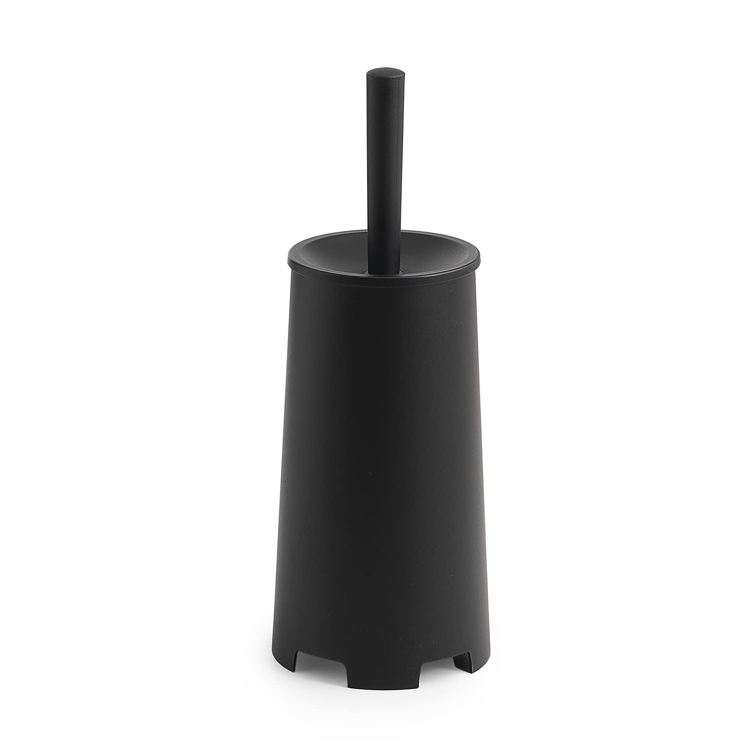 GEDY | Oscar Toilet Brush Black in Thermoplastic Resin, Dimensions 35 x 13 x 13 cm and Weight 0.4 kg