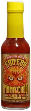 Foo Foo Mama Choo Hot Sauce with Smokin Ed's Carolina Reaper (Sauce 3 Pack)