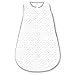 Amazing Baby Microfleece Sleeping Sack, Wearable Blanket with 2-way Zipper, Use after Swaddle Transition, Playful Dots, Sterling, Large (12-18 mo)