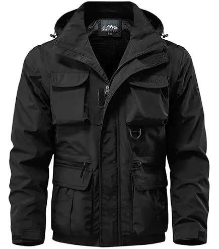 ジャケット・アウター darkwear military short cargo zip jacket